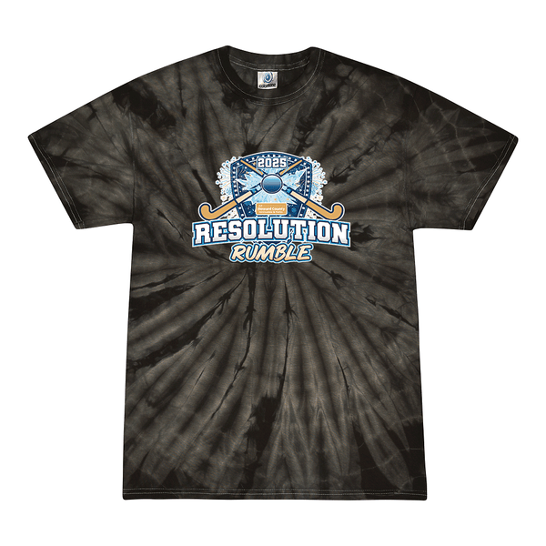 Tie Dyed T-shirt - 2025 Resolution Rumble