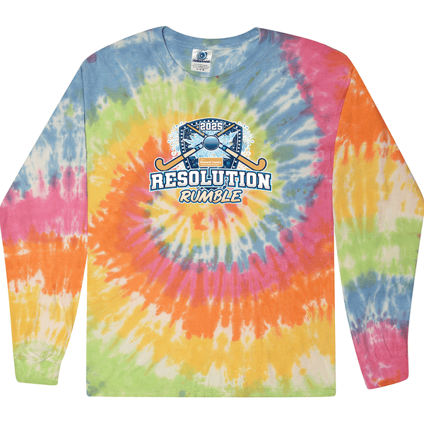 Tie Dyed Long Sleeve- 2025 Resolution Rumble