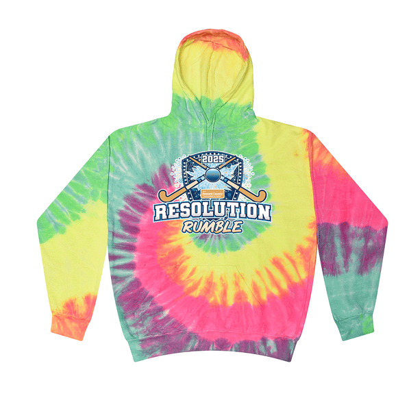 Tie Dyed Hoodie - 2025 Resolution Rumble