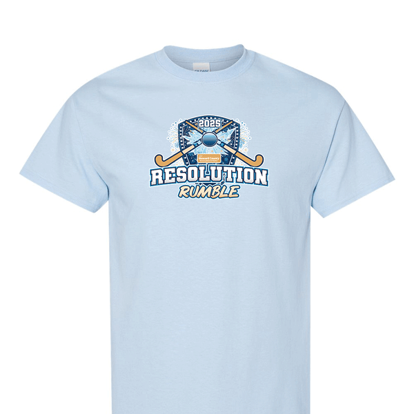 Solid Short Sleeve T-shirt -2025 Resolution Rumble