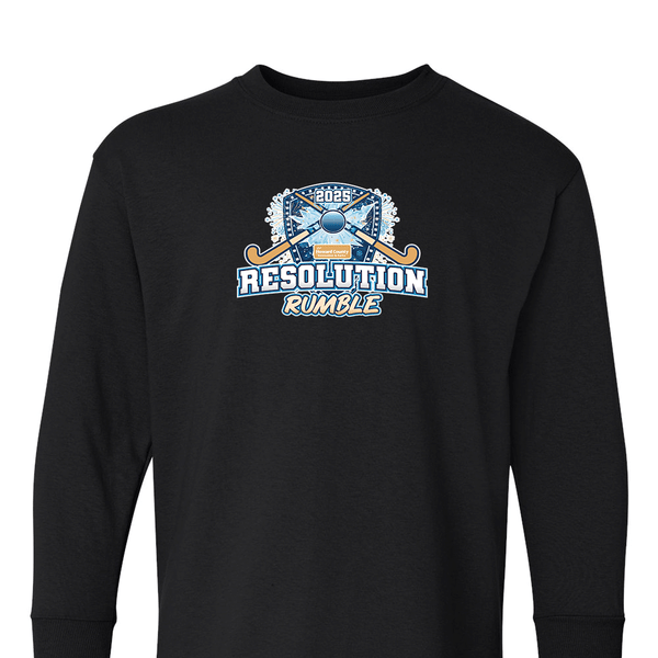Solid Long Sleeve T-shirt - 2025 Resolution Rumble