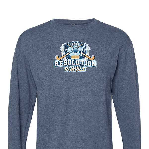 Solid Long Sleeve T-shirt - 2025 Resolution Rumble