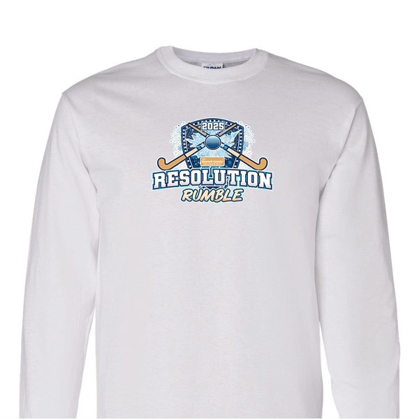 Solid Long Sleeve T-shirt - 2025 Resolution Rumble