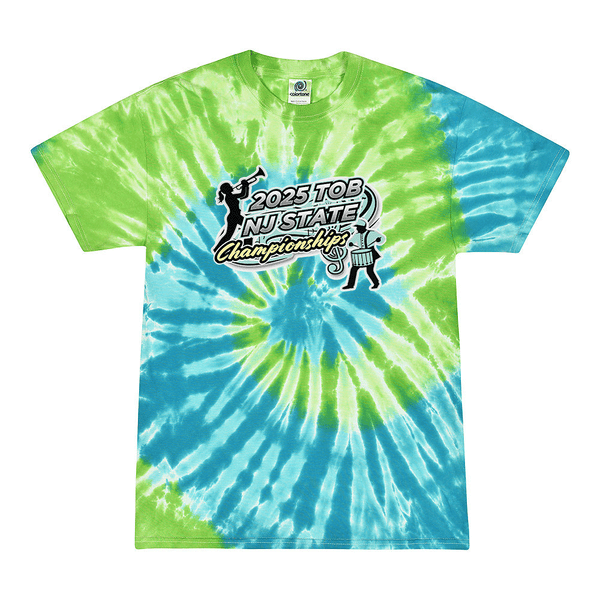 Tie Dyed T-shirt - 2025 TOB NJ State Championships