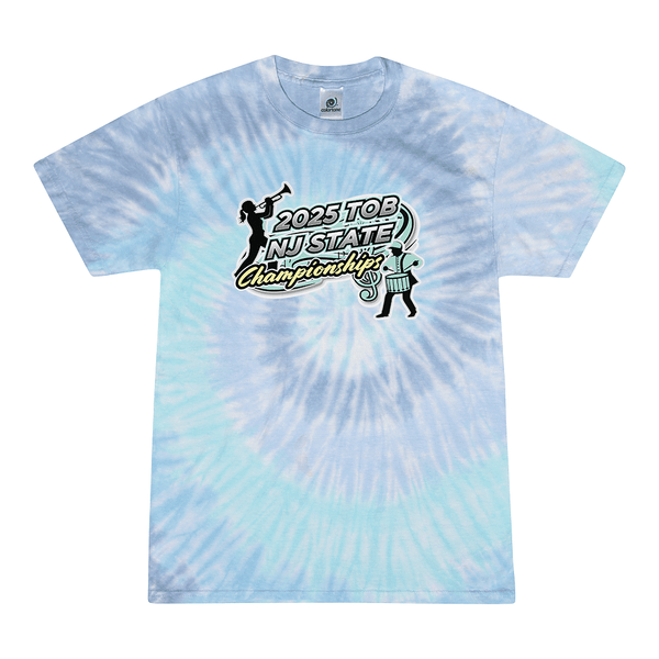 Tie Dyed T-shirt - 2025 TOB NJ State Championships