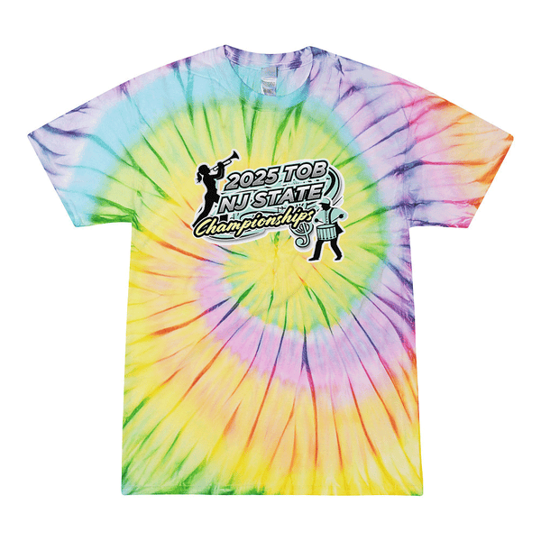 Tie Dyed T-shirt - 2025 TOB NJ State Championships