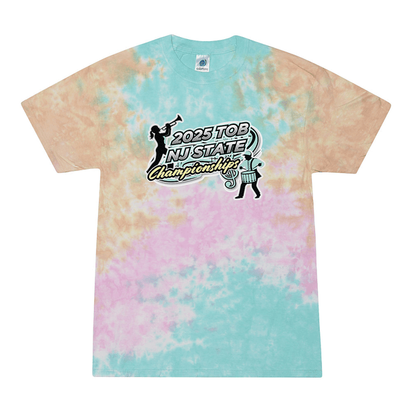 Tie Dyed T-shirt - 2025 TOB NJ State Championships