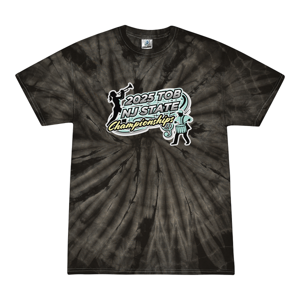 Tie Dyed T-shirt - 2025 TOB NJ State Championships