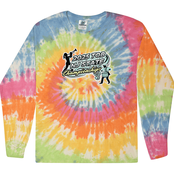 Tie Dyed Long Sleeve- 2025 TOB NJ State Championships