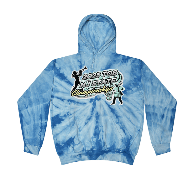 Tie Dyed Hoodie - 2025 TOB NJ State Championships