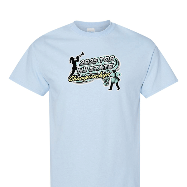 Solid Short Sleeve T-shirt - 2025 TOB NJ State Championships