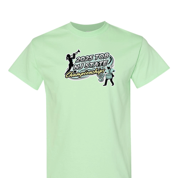 Solid Short Sleeve T-shirt - 2025 TOB NJ State Championships