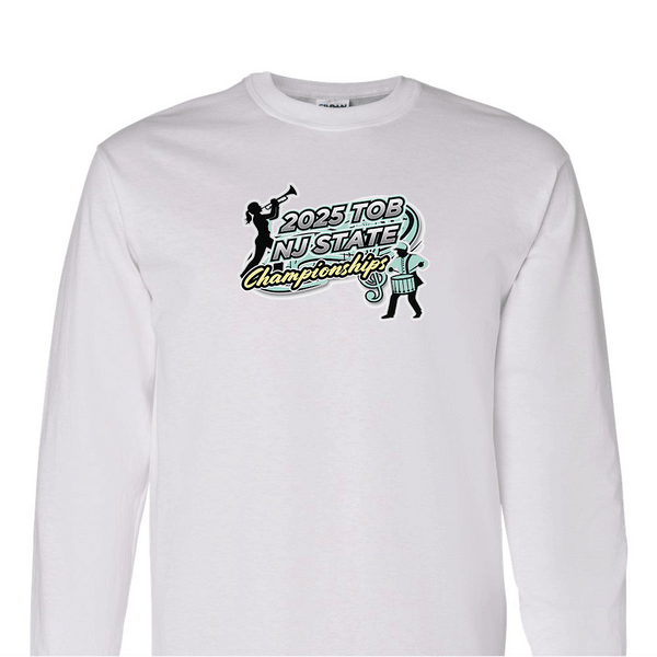 Solid Long Sleeve T-shirt - 2025 TOB NJ State Championships