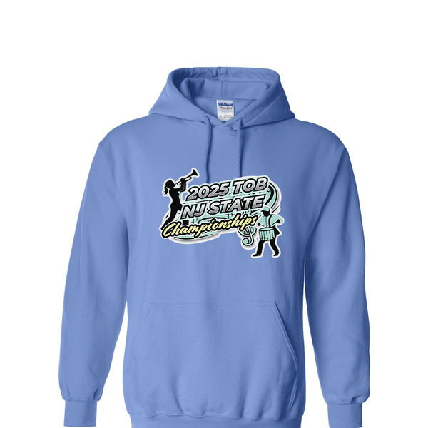 Solid Hoodie - 2025 TOB NJ State Championships