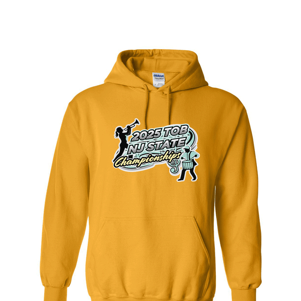 Solid Hoodie - 2025 TOB NJ State Championships