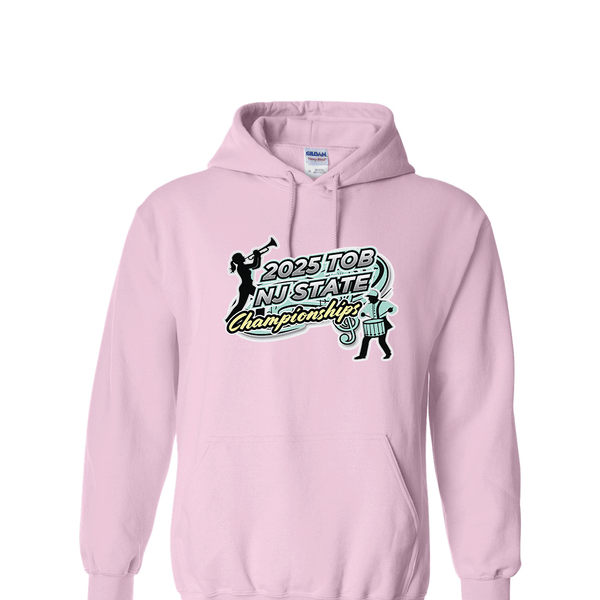 Solid Hoodie - 2025 TOB NJ State Championships