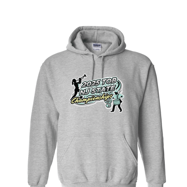 Solid Hoodie - 2025 TOB NJ State Championships
