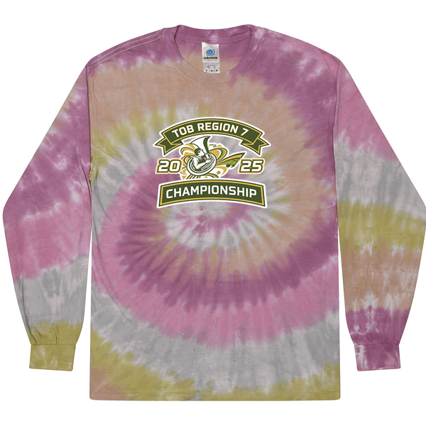 Tie Dyed Long Sleeve- 2025 TOB Region 7 Championship