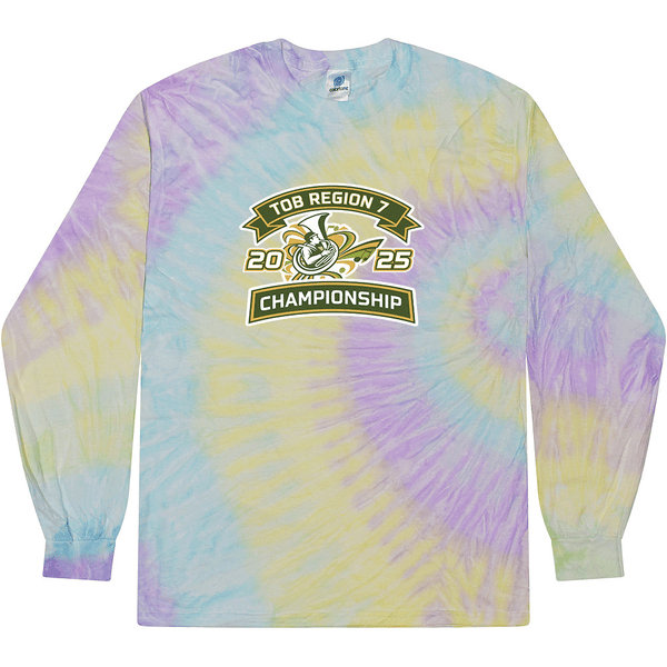 Tie Dyed Long Sleeve- 2025 TOB Region 7 Championship
