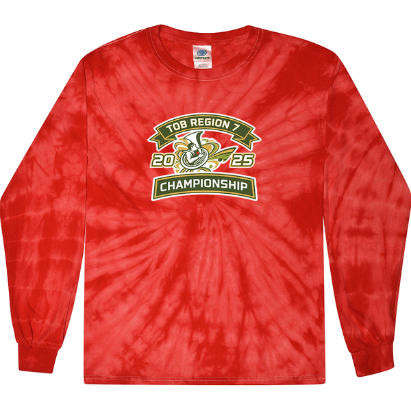 Tie Dyed Long Sleeve- 2025 TOB Region 7 Championship