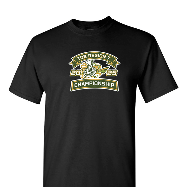 Solid Short Sleeve T-shirt - 2025 TOB Region 7 Championship