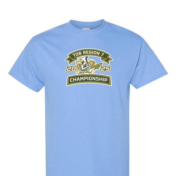 Solid Short Sleeve T-shirt - 2025 TOB Region 7 Championship