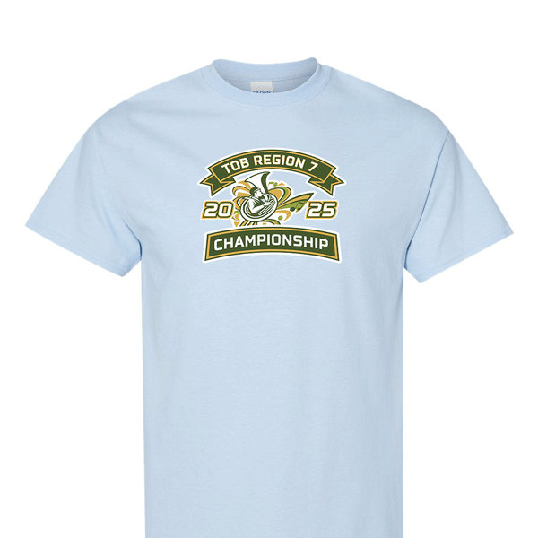 Solid Short Sleeve T-shirt - 2025 TOB Region 7 Championship