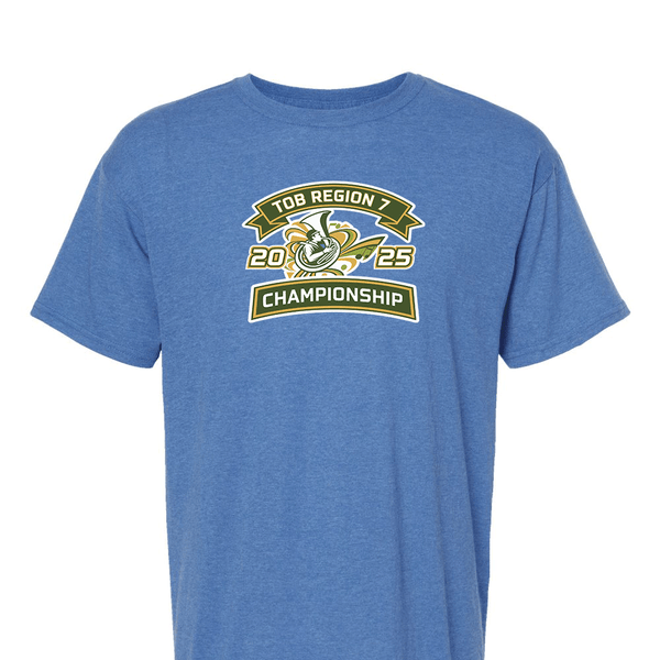 Solid Short Sleeve T-shirt - 2025 TOB Region 7 Championship