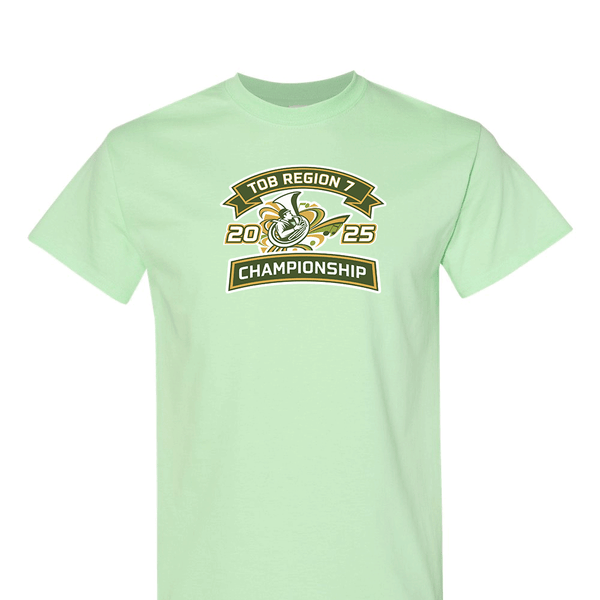 Solid Short Sleeve T-shirt - 2025 TOB Region 7 Championship
