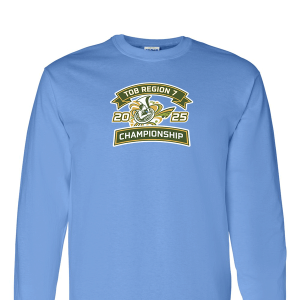 Solid Long Sleeve T-shirt - 2025 TOB Region 7 Championship