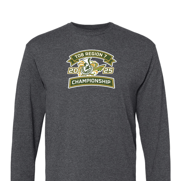 Solid Long Sleeve T-shirt - 2025 TOB Region 7 Championship