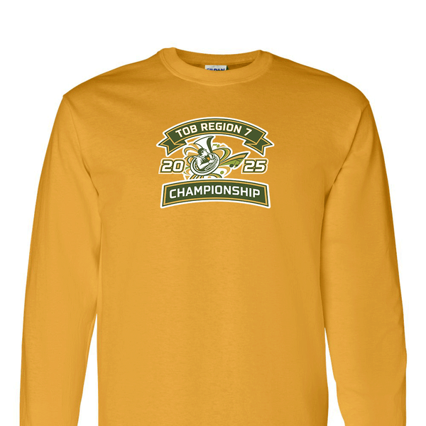 Solid Long Sleeve T-shirt - 2025 TOB Region 7 Championship