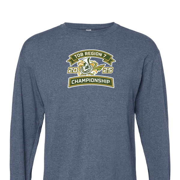 Solid Long Sleeve T-shirt - 2025 TOB Region 7 Championship