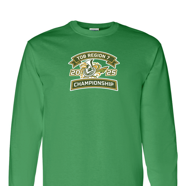 Solid Long Sleeve T-shirt - 2025 TOB Region 7 Championship