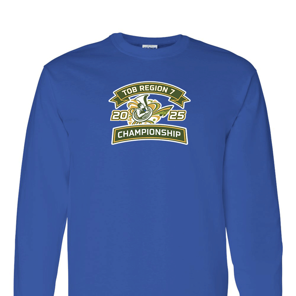 Solid Long Sleeve T-shirt - 2025 TOB Region 7 Championship
