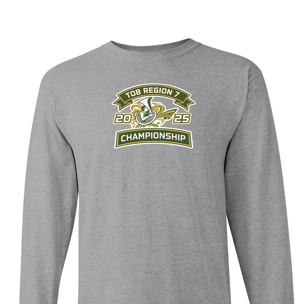 Solid Long Sleeve T-shirt - 2025 TOB Region 7 Championship