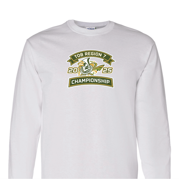 Solid Long Sleeve T-shirt - 2025 TOB Region 7 Championship