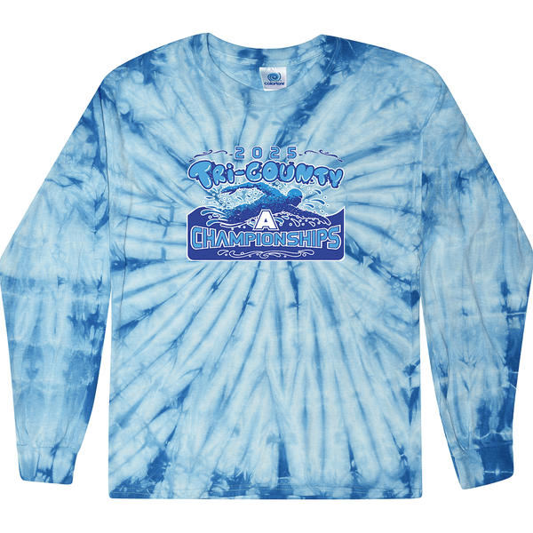 Tie Dyed Long Sleeve- 2025 TRI-County A Swim Championships