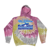 Tie Dyed Hoodie - 2025 TRI-County A Swim Championships