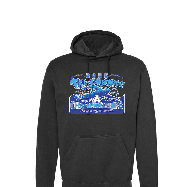 Solid Hoodie - 2025 TRI-County A Swim Championships