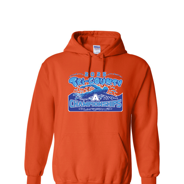 Solid Hoodie - 2025 TRI-County A Swim Championships