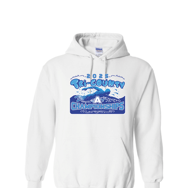 Solid Hoodie - 2025 TRI-County A Swim Championships
