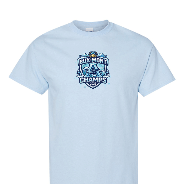Solid Short Sleeve T-shirt - 2026 Bux-Mont A Champs