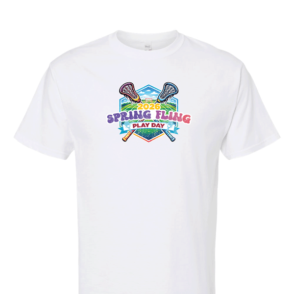 Solid Short Sleeve T-shirt - 2026 CYLA Spring Fling Play Day