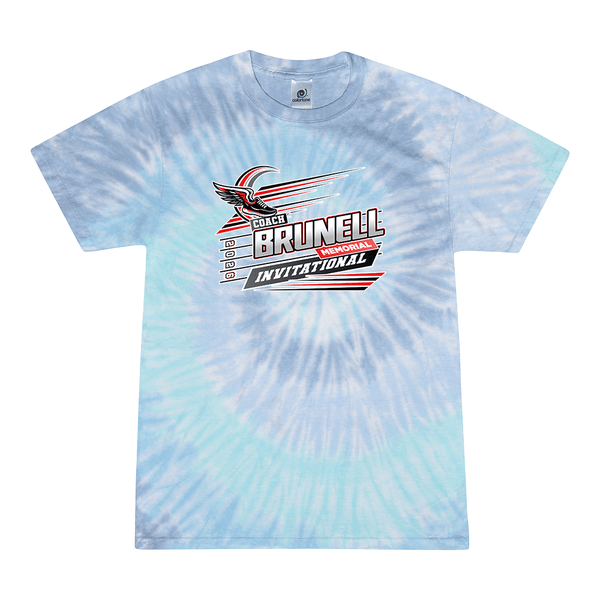 Tie Dyed T-shirt - 2026 Coach Brunell Memorial Invitational