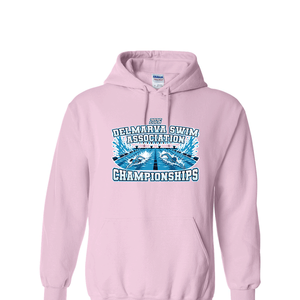Solid Hoodie - 2026 Delmarva Swim Association Championships
