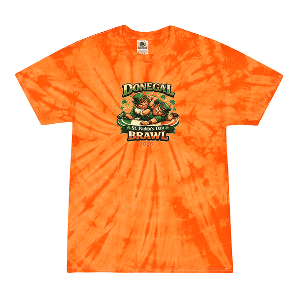Tie Dyed T-shirt - Donegal St Paddys Day Brawl