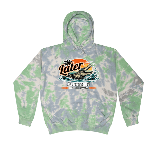 Tie Dye Hoodie - 2026 Gator Swim