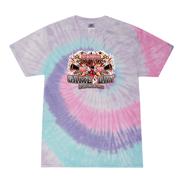 Tie Dyed T-shirt - 2026 Geneva Game Day Showdown
