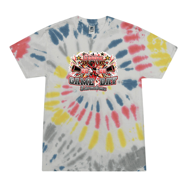Tie Dyed T-shirt - 2026 Geneva Game Day Showdown